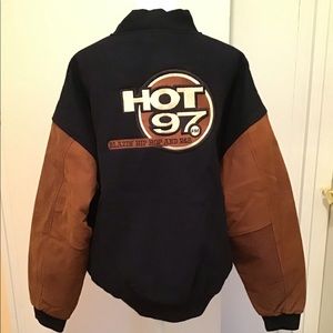COPY - Rare find!  Authentic HOT 97 baseball jacket